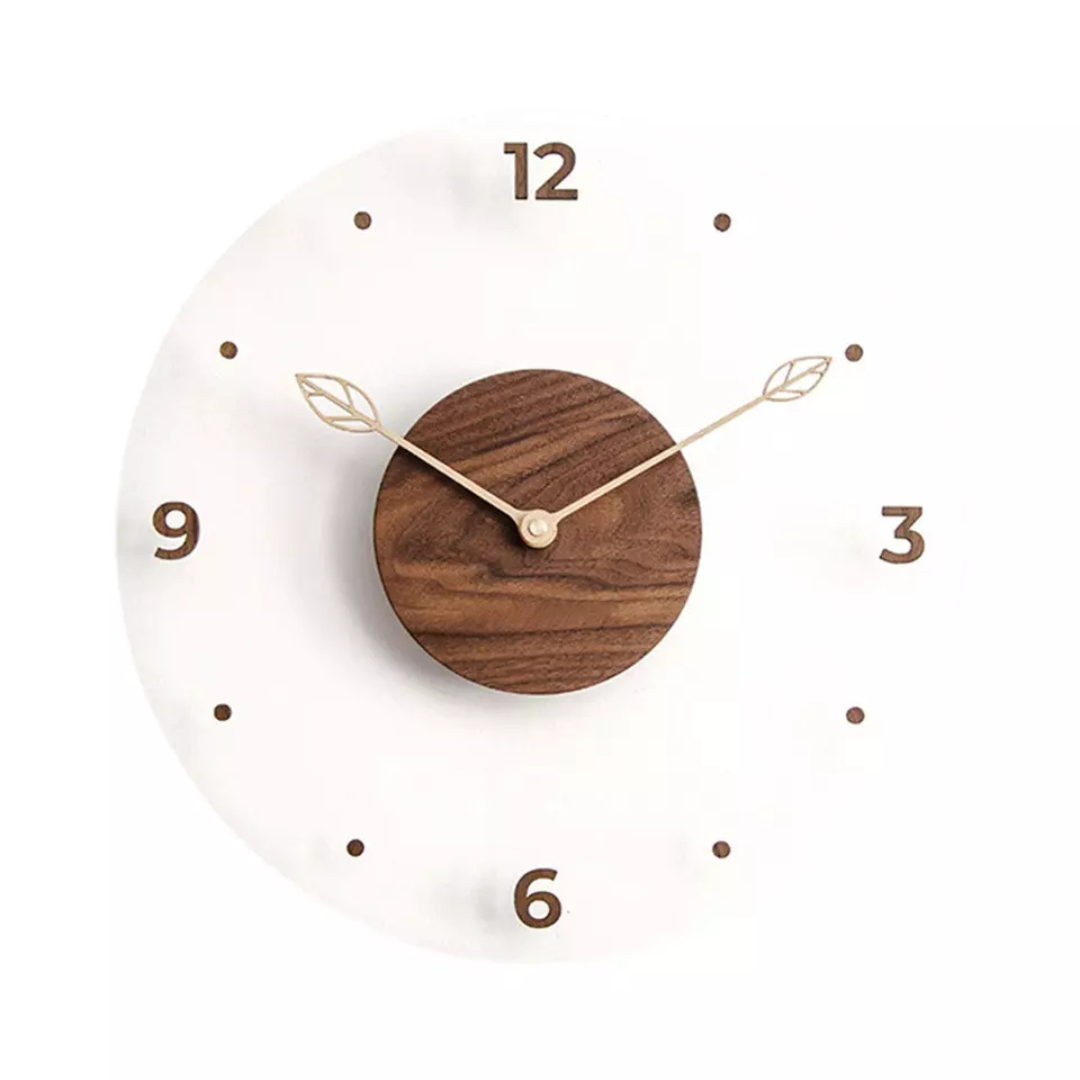acrylic-wall-clock-with-walnut-wood-centre-and-gold-leaf-hands-img3.png