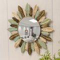 bohemian-sunburst-metal-wall-mirror-with-teal-gold-leaf-detail-img1.jpg