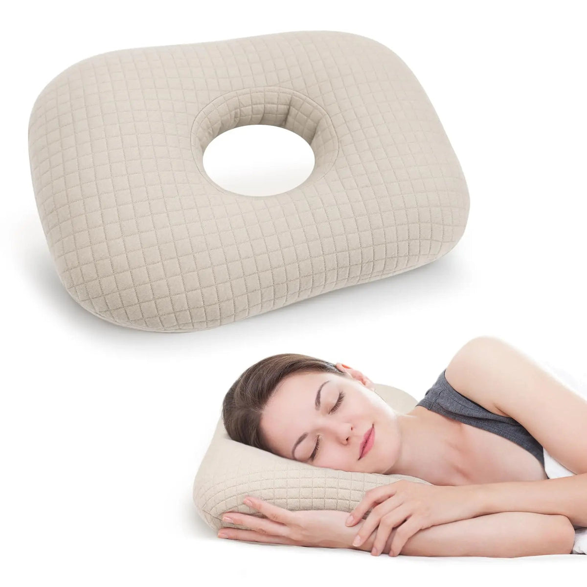 comfort-ear-hole-pillow-for-side-sleepers-soft-cotton-with-center-cutout-img1.jpg