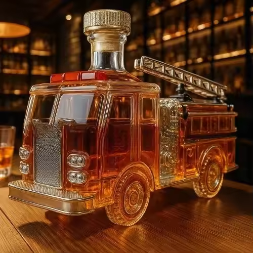 compact-fire-truck-glass-whiskey-decanter-300ml-novelty-design-img3.png