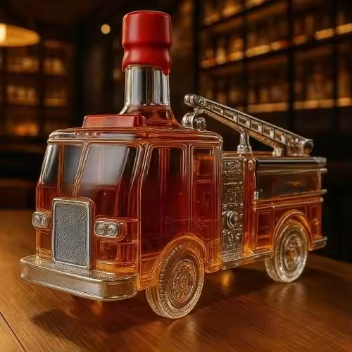 compact-fire-truck-glass-whiskey-decanter-300ml-novelty-design-img4.png