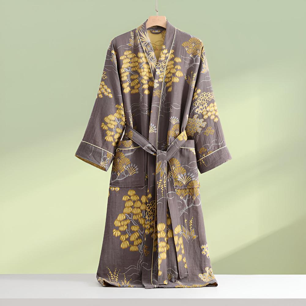 cotton-gauze-floral-bathrobe-gold-pattern-machine-washable-img1.jpg