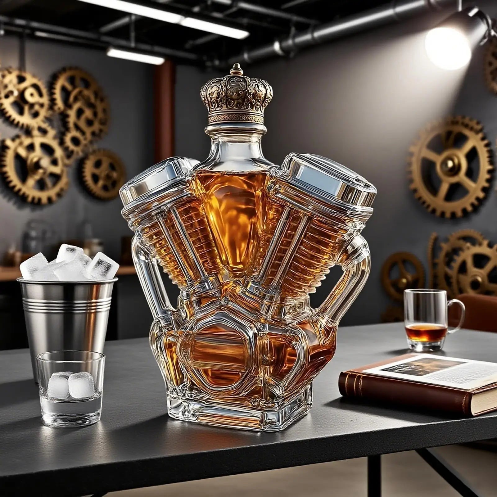 decorative-glass-whiskey-decanter-motorcycle-shaped-bar-display-img4.webp