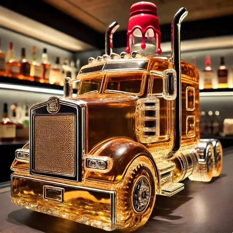 decorative-semi-truck-glass-whiskey-bottle-350ml-collectors-gift-img1.webp