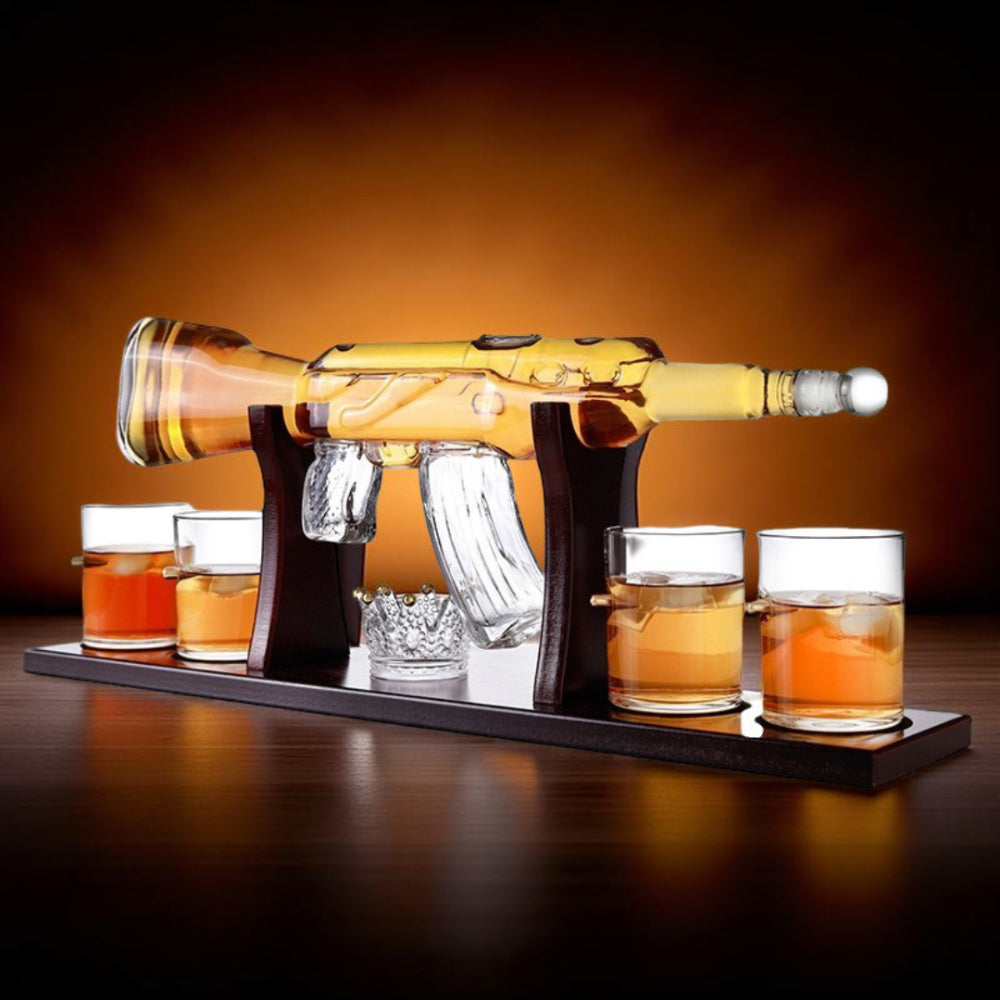 decorative-whiskey-decanter-set-20oz-with-4-glasses-wooden-stand-display-img1.jpg
