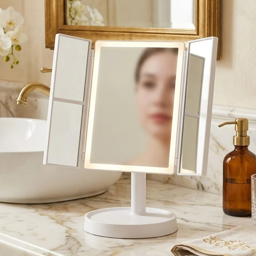 foldable-tri-fold-led-vanity-mirror-with-dimmable-3-tone-lighting-img2.webp