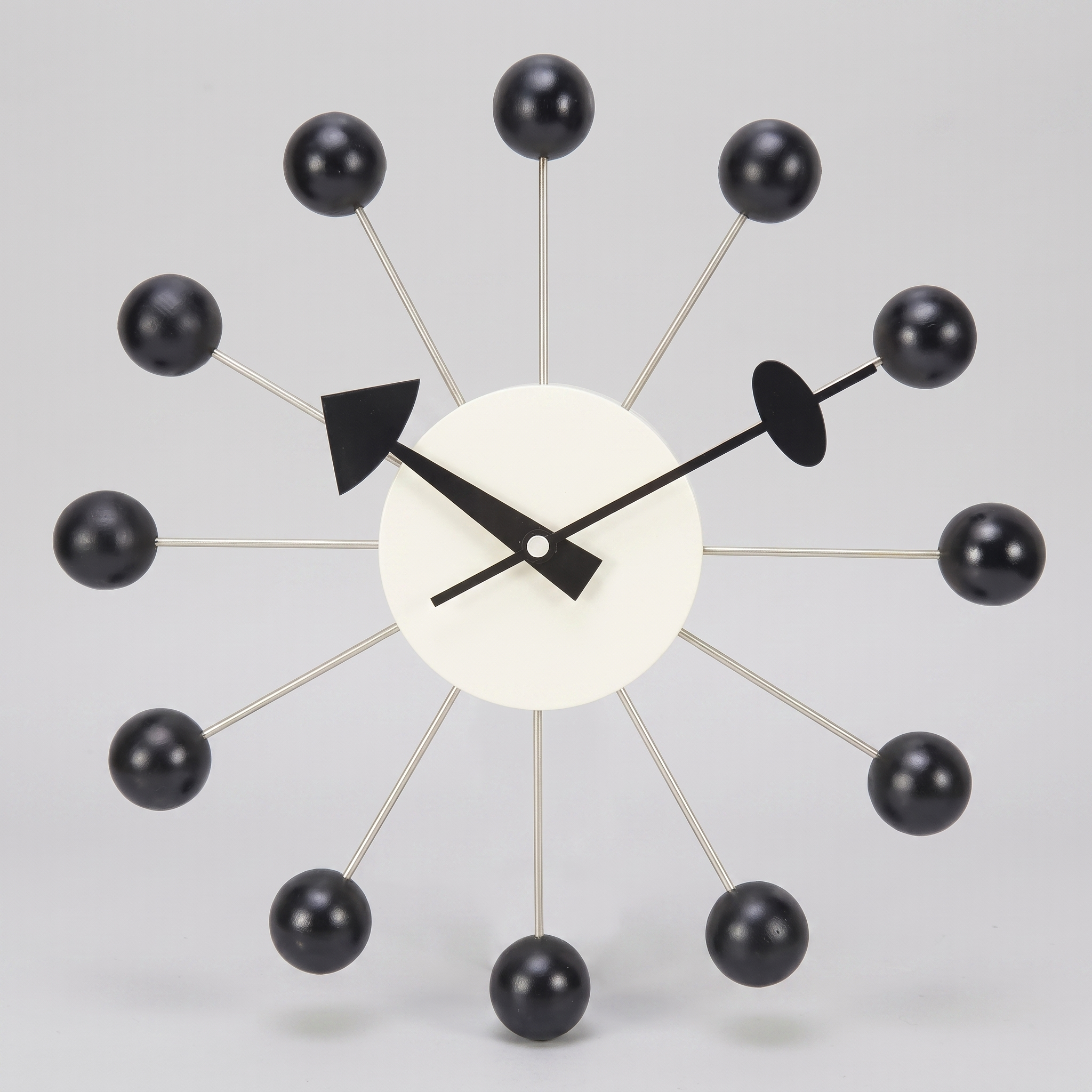 Silent Wall Clock - Black