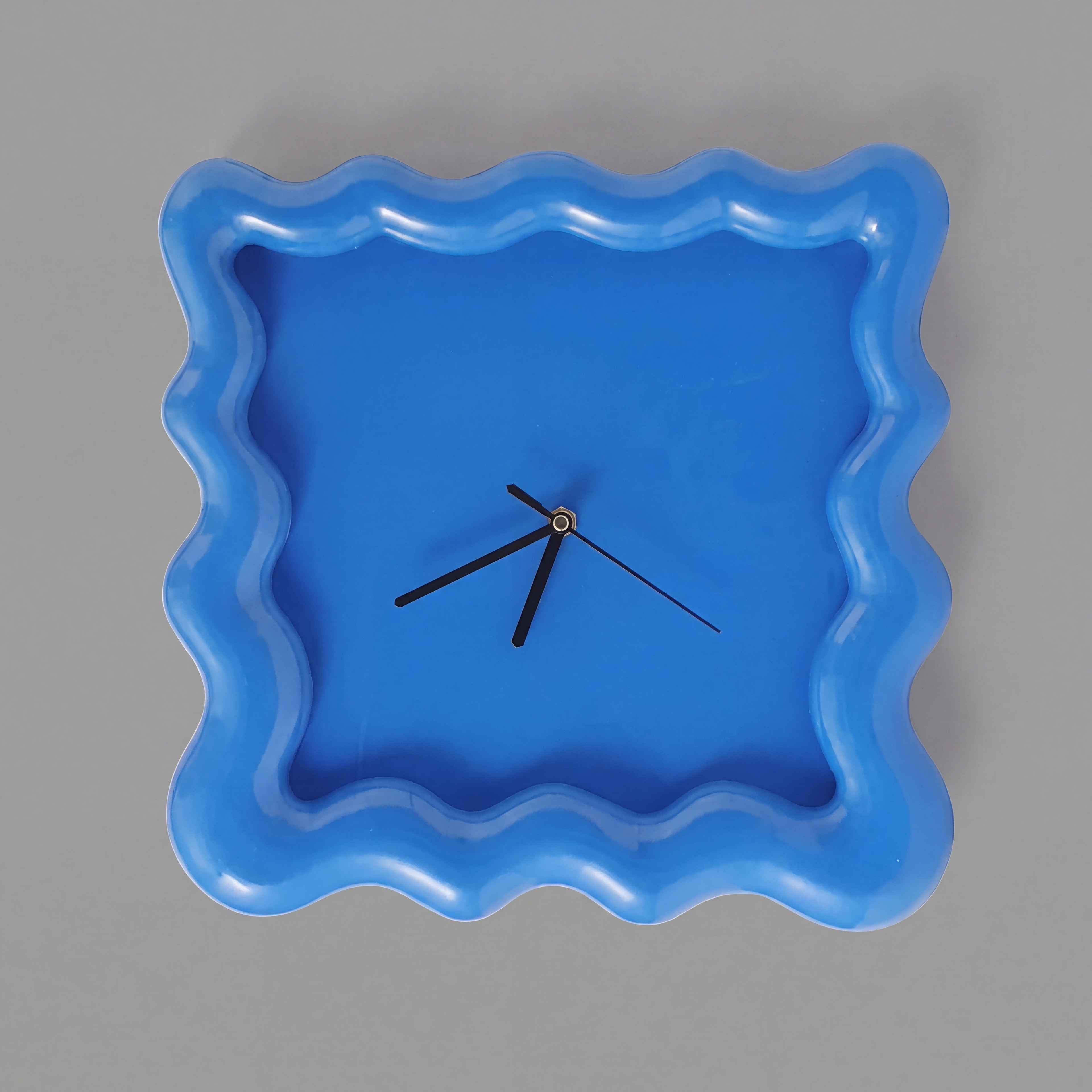 Wall Clock with Minimalist Round Face