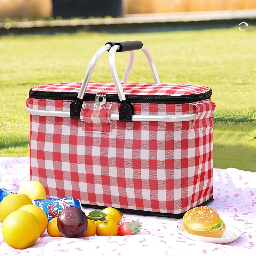 insulated-check-picnic-cooler-basket-with-double-zipper-img1.jpg