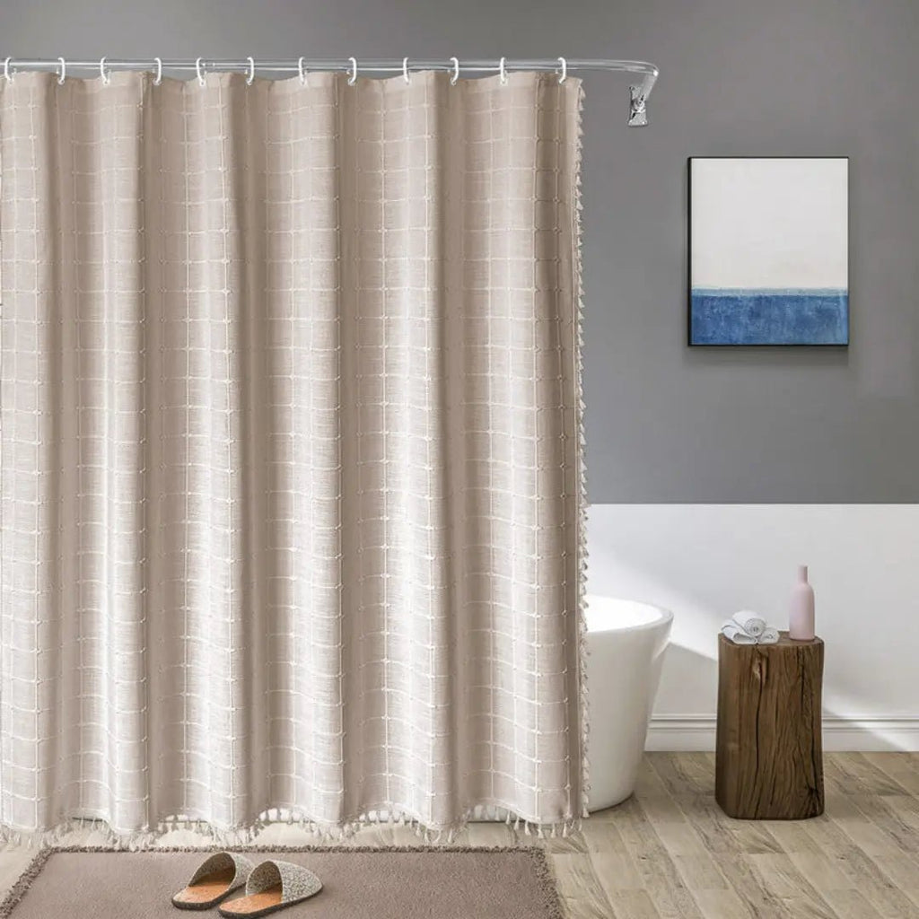 linen-boho-shower-curtain-with-tassel-hem-waterproof-rust-proof-img2.jpg